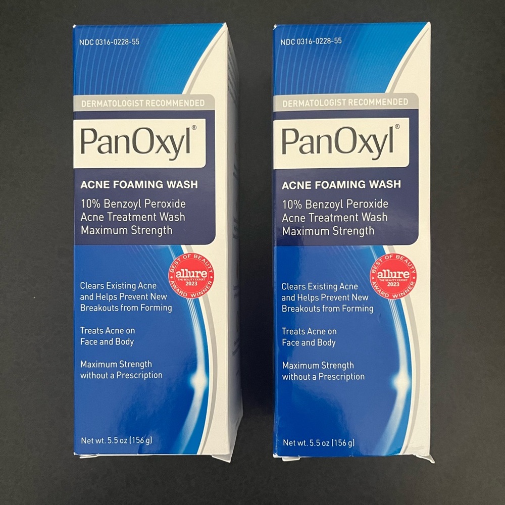 PanOxyl 10% Benzoyl Peroxide Face Wash (2)